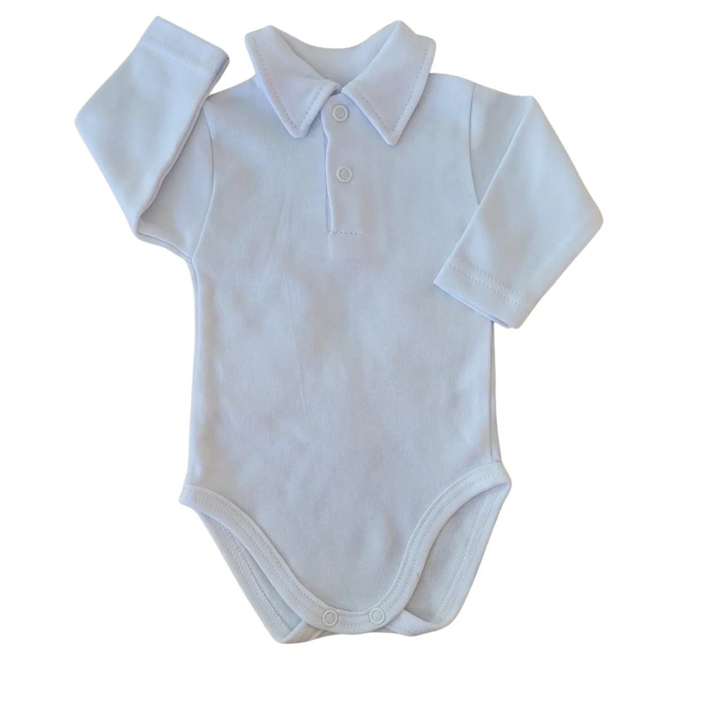 Body z kołnierzykiem dla chłopca 56-86 100% Bawełna Polobody