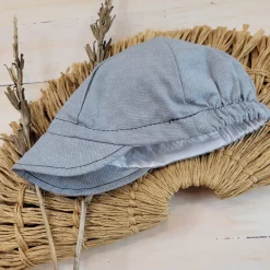 Czapka kaszkiet na lato szara, do garniturku elegant ostatnie sztuki 56, 62, 74, 86