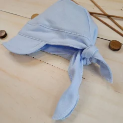 Czapka piratka na lato kaszkiet błękit ostatnia sztuka 56