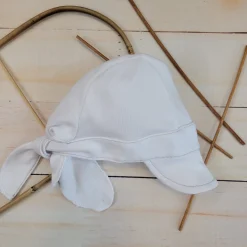 Czapka piratka na lato kaszkiet biała ostatnie sztuki 56-86