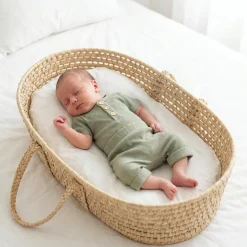 2 cz zestaw komplet prążkowany body+spodenki na lato 56-86 khaki
