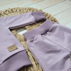 Dres niemowlęcy 2 cz bawełniany z odpinanym kapturem 56-86 lily charm