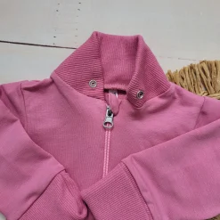 Dres niemowlęcy 2 cz bawełniany z odpinanym kapturem 56-86 rosy dream