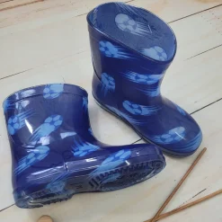 Kalosze dziecięce chłopięce w piłeczki