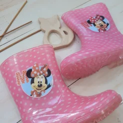 Kalosze dziecięce dla dziewczynki z Myszką Mickey