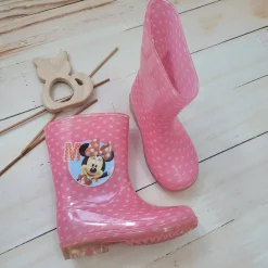 Kalosze dziecięce dla dziewczynki z Myszką Mickey