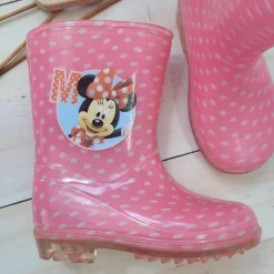 Kalosze dziecięce dla dziewczynki z Myszką Mickey