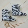 Kalosze dziecięce zebra