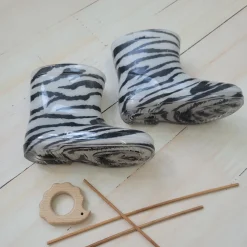 Kalosze dziecięce zebra