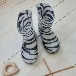 Kalosze dziecięce zebra