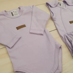 KAZUM 4 cz komplet: body +śpioch+kaftanik+czapka sweet lila ostatnie sztuki 50-62