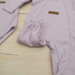 KAZUM 4 cz komplet: body +śpioch+kaftanik+czapka sweet lila ostatnie sztuki 50-62