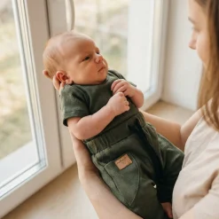 KAZUM 2 cz komplet body+spodnie 56-86 khaki