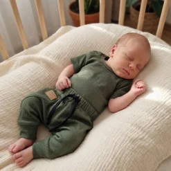 KAZUM 2 cz komplet body+spodnie 56-86 khaki