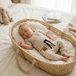 KAZUM 2 cz komplet body+spodnie 56-86 beige latte