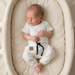 KAZUM 2 cz komplet body+spodnie 56-86 ivory