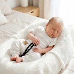 KAZUM 2 cz komplet body+spodnie 56-86 ivory