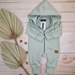 Kazum Kombinezon dresowy z odpinanym kapturem 56-86 minty green