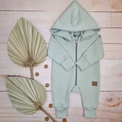 Kazum Kombinezon dresowy z odpinanym kapturem 56-86 minty green
