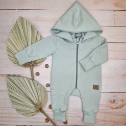 Kazum Kombinezon dresowy z odpinanym kapturem 56-86 minty green