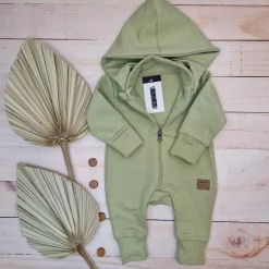 Kazum Kombinezon dresowy z odpinanym kapturem 56-86 olive green