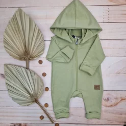 Kazum Kombinezon dresowy z odpinanym kapturem 56-86 olive green