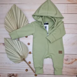 Kazum Kombinezon dresowy z odpinanym kapturem 56-86 olive green