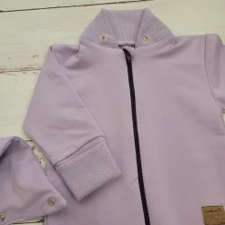 Kazum Kombinezon dresowy z odpinanym kapturem 56-86 lilac bloom