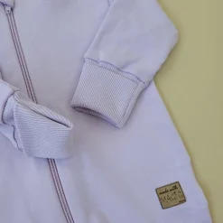 Kazum Kombinezon dresowy z odpinanym kapturem 56-86 soft lilac jasny fiolet