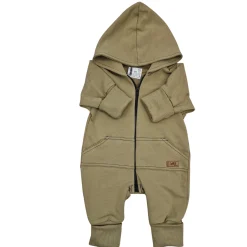 Kazum Kombinezon, pajac 56-92 wygodny bawełniany olive green