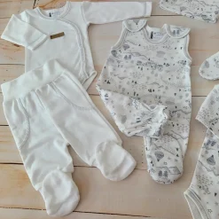 KAZUM Komplet wyprawka do szpitala 7 cz silver gray land ostatnie sztuki 50