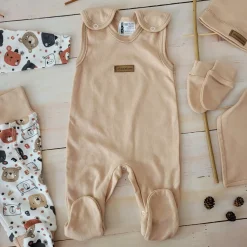 KAZUM Komplet wyprawka do szpitala 7 cz baby sandy brown bear ostatnie sztuki 50