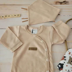 KAZUM Komplet wyprawka do szpitala 7 cz baby sandy brown bear ostatnie sztuki 50