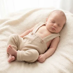 KAZUM prążkowane legginsy spodnie ze ściagaczem, na szelkach 56-86 caramel coffee