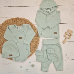 KAZUM Prążkowany komplet wyprawka 5 cz aquamarine ostatnie sztuki 50