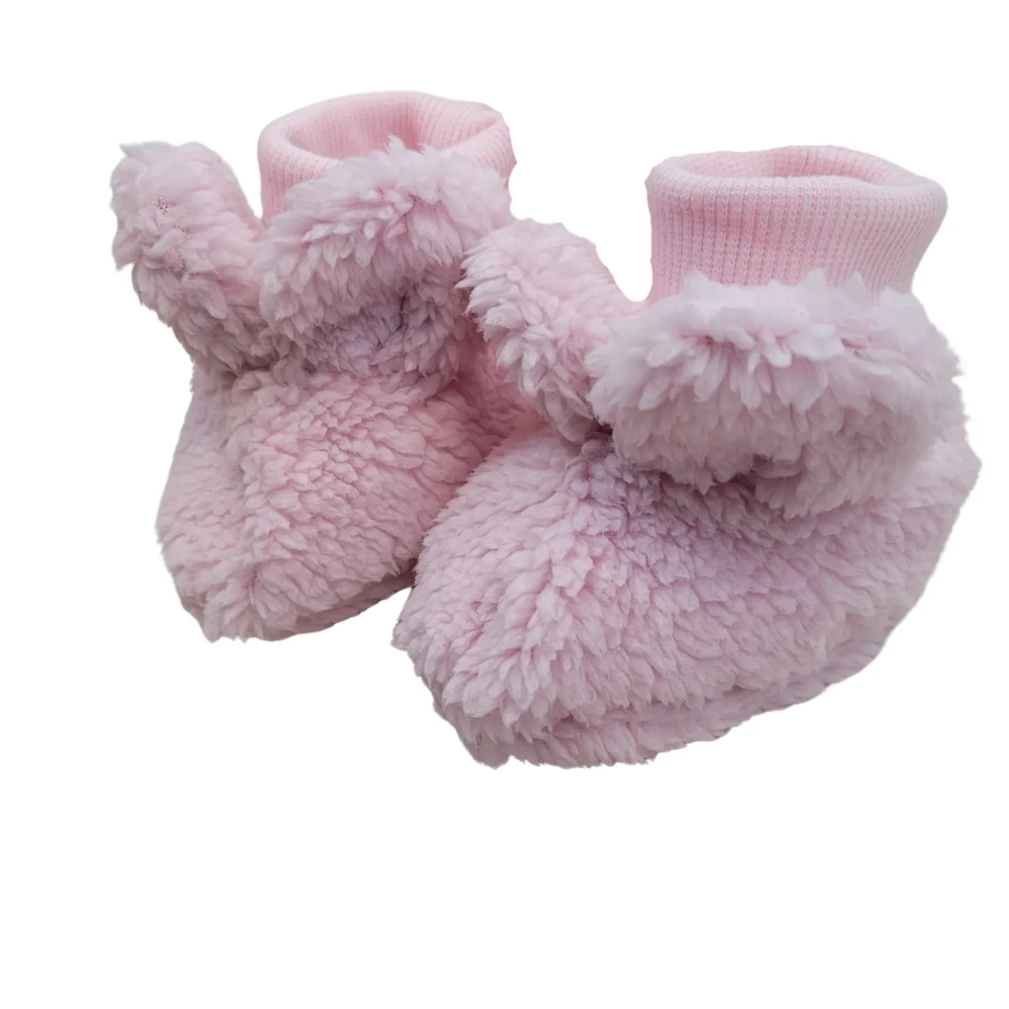 KAZUM Urocze buciki niemowlęce misiowe z uszkami i ściągaczem 56-86 pinky rose