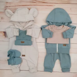 Stylizacja dla dziewcznki steel blue