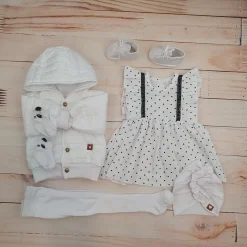 Stylizacja wiosenno jesienna dla kropeczkowej damy