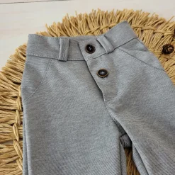 Szare eleganckie spodnie do chrztu 56,74, 80 ostatnie sztuki