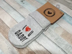 Zestaw 3 par skarpet rozmiar 0-4 miesięcy rozmiar 17-19 I love
